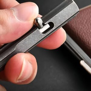 Bolígrafo táctico multifuncional de aleación de titanio