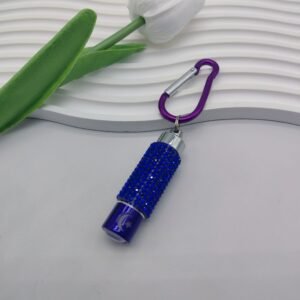 Deslumbrante Llavero Linterna Led Rhinestone