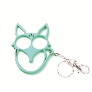 Porte-clés renard outil de défense avec oreilles pointues