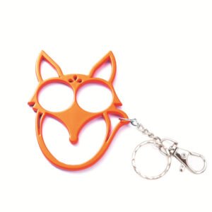 Porte-clés renard outil de défense avec oreilles pointues