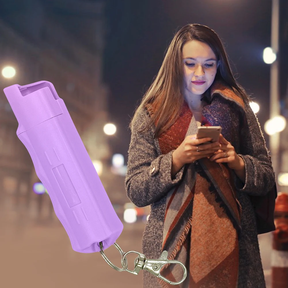 Llavero multiusos con spray de pimienta de 20 ml
