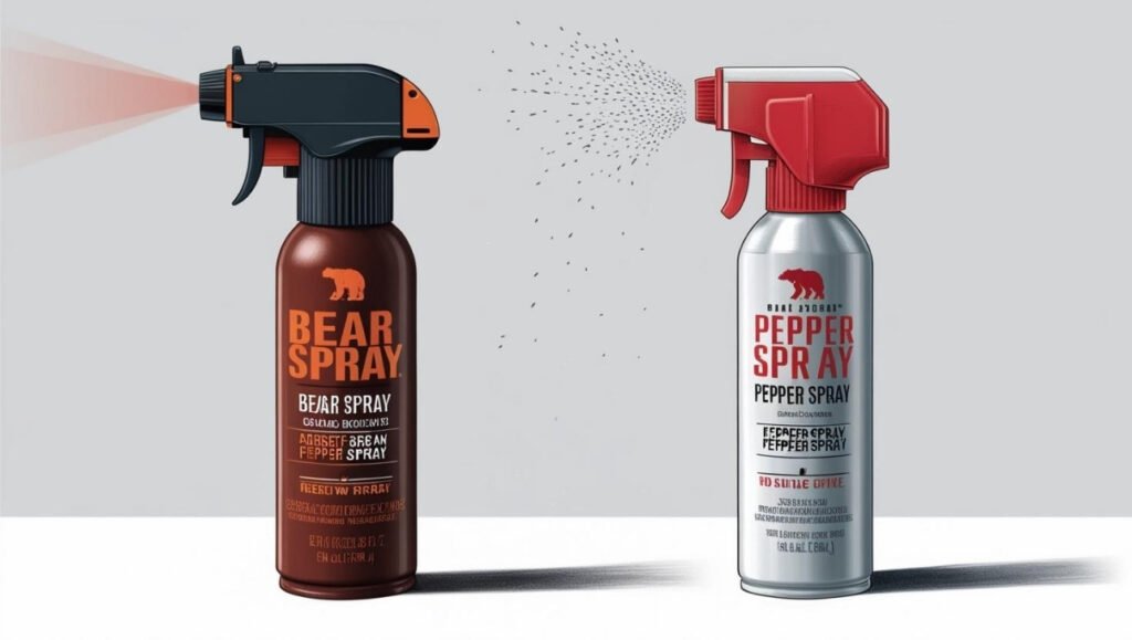 Bear Spray vs Pepper Spray: A Comprehensive Comparison