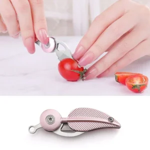 Creative Feather Self-defense Keychain Folding Pocket Knife Multi Tool