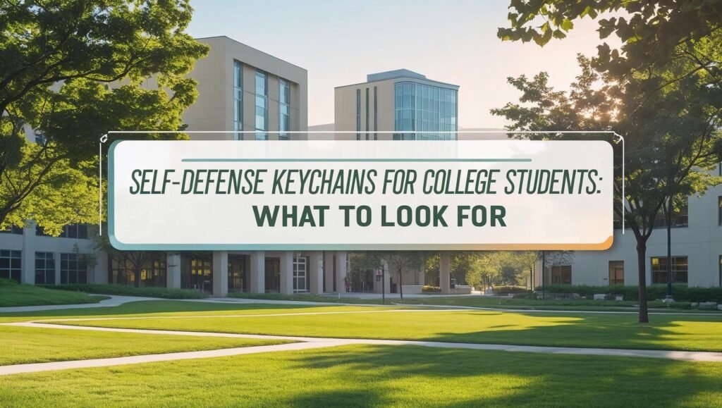 Self-Defense Keychains for College Students: What to Look For