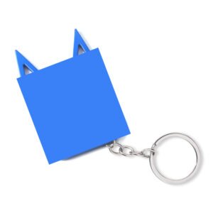 Outdoor 2 finger buckle keychain pendant cute justice cat tiger buckle self-defense anti-wolf supplies window breaker pendant - Imagen 4