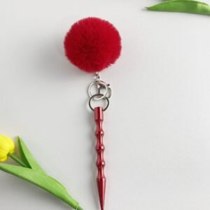 Spot outdoor self-defense anti-wolf supplies equipment self-defense cool stick hairball two-piece set of key stick pen stick broken window - Imagen 3