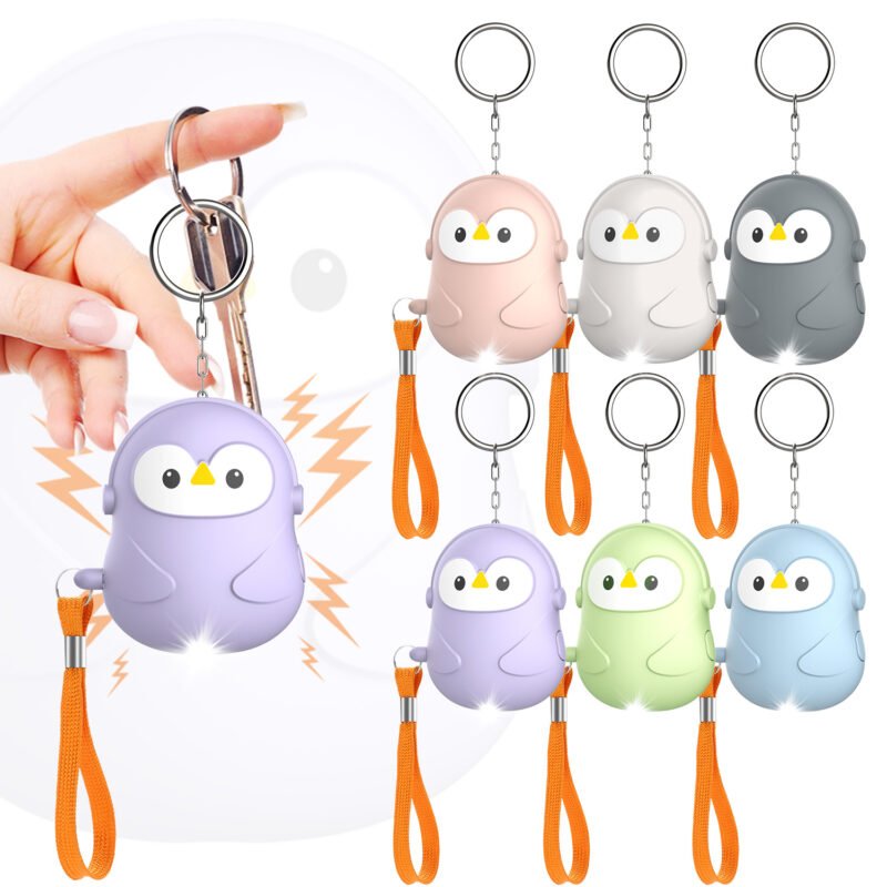 new anti-wolf device, girls' self-defense artifact, children, students, the elderly, emergency call device, cute keychain